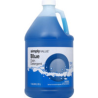 Simply Value Dish Detergent, Blue, 128 Ounce