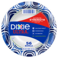 Dixie Ultra Bowls, Ultimate Strength, 20 Ounce, 56 Each