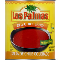 Las Palmas Red Chile Sauce, Medium, 2.89 Kilogram