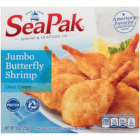 SeaPak Jumbo Butterfly Shrimp, 9 Ounce