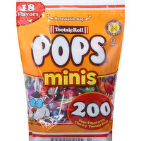 Tootsie Roll Pops Pops, 18 Flavors, Minis, 200 Each