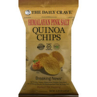 THE DAILY CRAVE Quinoa Chips, Himalayan Pink Salt, 4.25 Ounce