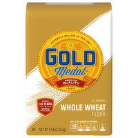 Gold Medal Flour, All Natural, Whole Wheat, 5 Pound
