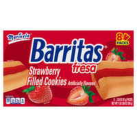 Marinela Marinela Barritas Fresa Strawberry Soft Filled Cookie Bar, 8 count, 18.88 oz, 18.88 Ounce