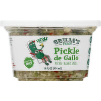 Grillo's Pickle De Gallo, Mild, 14 Ounce