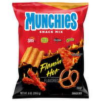 Munchies Snack Mix, Flamin' Hot Flavored, 8 Ounce