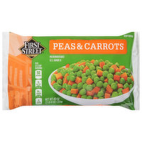 First Street Peas & Carrots, 40 Ounce