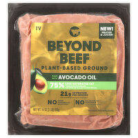 Beyond Beef, Plant-Based, Ground, 16 Ounce