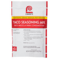 Lawry's Taco Seasoning Mix, 9 Ounce