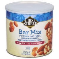 First Street Bar Mix, Sweet & Savory, 41 Ounce