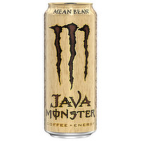 Java Monster Energy Drink, Mean Bean, Coffee + Energy, 15 Ounce