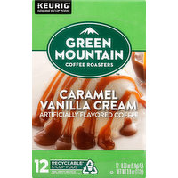 Green Mountain Coffee, Caramel Vanilla Cream, K-Cup Pods, 12 Each