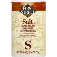 First Street Salt, 26 Ounce