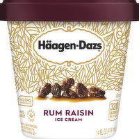 Haagen-Dazs Ice Cream, Rum Raisin, 14 Ounce