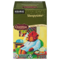 Celestial Seasonings Herbal Tea, Caffeine Free, K-Cup Pods, 12 Each