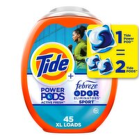 Tide Laundry Detergent Pacs, 45 Ct., 45 Each