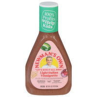 Newman's Own Dressing, Light Italian Vinaigrette, 16 Ounce