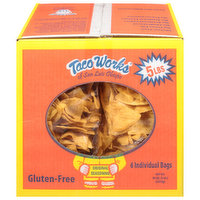 Taco Works Tortilla Chips, Gluten-Free, Original Seasoning, 6 Each