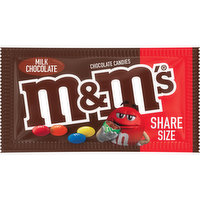 M&M'S M&M'S Milk Chocolate Candy, Share Size, 3.14oz Bag, 1 Each