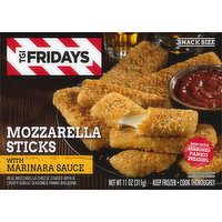 TGI Fridays Mozzarella Sticks with Marinara Sauce, 11 Ounce