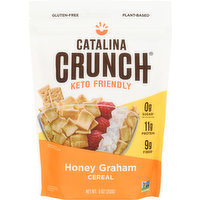 Catalina Crunch Cereal, Keto Friendly, Honey Graham, 9 Ounce