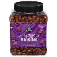 First Street Raisins, Milk Chocolate Covered, 44 Ounce