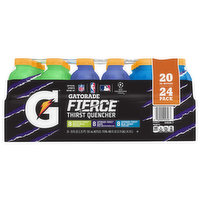 Gatorade Thirst Quencher, Green Apple, Grape, Blue Cherry, 24 Pack, 24 Each