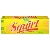 Squirt Soda, Grapefruit, Caffeine Free, 12 Pack, 12 Each