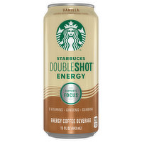 Starbucks Energy Coffee Beverage, Vanilla, 15 Ounce