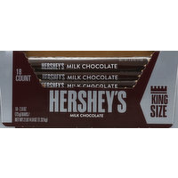 Hershey's Milk Chocolate, King Size, 18 Each