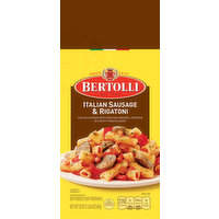 Bertolli Italian Sausage & Rigatoni With Bell Peppers in a Spicy Tomato Sauce Frozen Meal, 22 Ounce