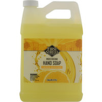 First Street Hand Soap, Moisturizing, Lemon Scented, 1 Gallon