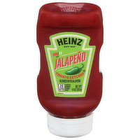 Heinz Tomato Ketchup, Jalapeno, Hot, 14 Ounce