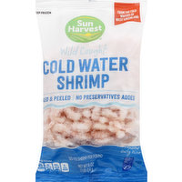 Sun Harvest Shrimp, Cold Water, Wild Caught, 16 Ounce