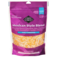 First Street Cheese, Mexican Style Blend, 8 Ounce