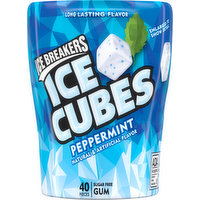 Ice Breakers Gum, Sugar Free, Peppermint, Ice Cubes, 3.24 Ounce