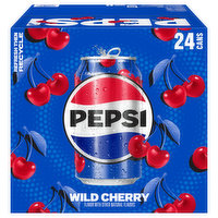 Pepsi Cola, Wild Cherry, 24 Each