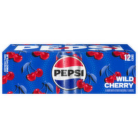 Pepsi Cola, Wild Cherry, 12 Each