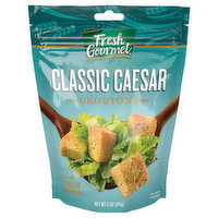 Fresh Gourmet Croutons, Classic Caesar, 5 Ounce