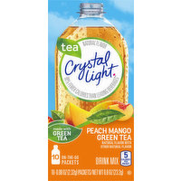 Crystal Light On-The-Go Sugar Free Peach Mango Green Tea Powdered Drink Mix, 10 Each