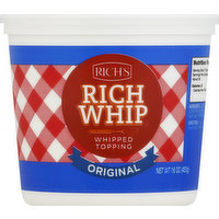 Rich's Whipped Topping, Original, 16 Ounce