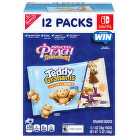 Teddy Grahams Graham Snacks, 12 Packs, 12 Each