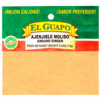 El Guapo Ground Ginger (Ajenjible Molida), 0.5 Ounce