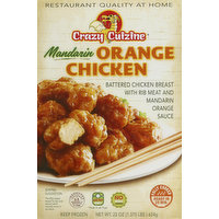 Crazy Cuizine Orange Chicken, Mandarin, 22 Ounce