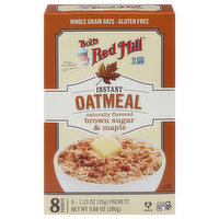 Bob's Red Mill Oatmeal, Instant, Brown Sugar & Maple, 8 Each