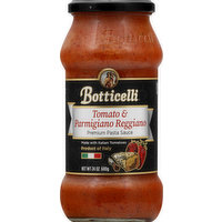 Botticelli Pasta Sauce, Premium, Tomato & Parmigiano Reggiano, 24 Ounce