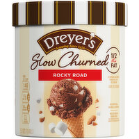 Dreyer's Rocky Road Light Ice Cream, 1.5 Quart