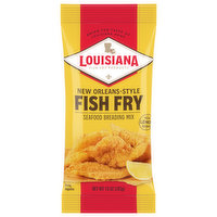 Louisiana Fish Fry Products Seafood Breading Mix, Fish Fry, New Orleans Style, 10 Ounce