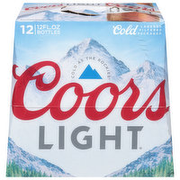 Coors Light Beer, 12 Each