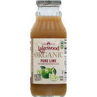 Lakewood Juice, Organic, Pure Lime, 12.5 Ounce